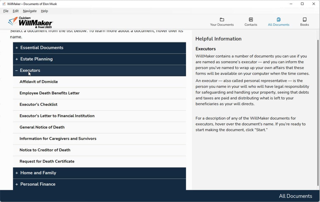 Quicken WillMaker & Trust 2025 - Estate Planning Software - Includes Will, Living Trust, Health Care Directive, Financial, Power of Attorney - Legally Binding - [CD, PC/Mac Download, Online]